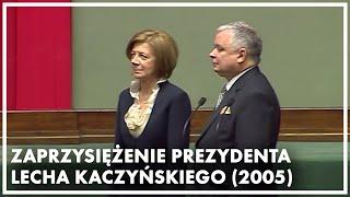 Zaprzysiężenie Lecha Kaczyńskiego na Prezydenta RP | 23.12.2005