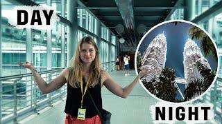 Inside PETRONAS TOWERS by Day and Night | Kuala Lumpur | Travel vlog 12 Malaysia