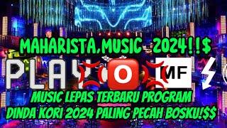 MAHARISTA MUSIC TERBARU 2024‼️PROGRAM DINDA#maharistamusic  FULLBASS#djslowfullbass #dj #syilamusik