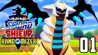 My First Starter Pokemon Is Shiny LEGENDARY!!  | Pokemon Sword And Shield Randomizer Episode 01