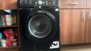 Indesit innex bwe91484 final spin 1400rpm and end of mixed 40’ (last video of 2024)