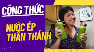 Công thức NƯỚC ÉP thần thánh trẻ lâu đẹp da giảm cân