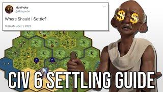 "Where Should I Settle?" | Civ VI Tips for Beginners