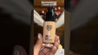 Beauty products : Best foundation under ₹1000/- 🩷#shorts #trending