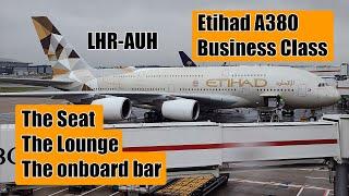 Trip Report: Etihad Business Class A380 review LHR London Heathrow Abu Dhabi AUH review