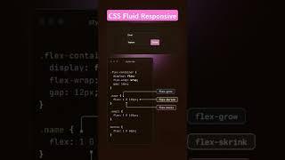 Most popular CSS flex and fluid #code #programming #python #coder #programing #html #css #responsive