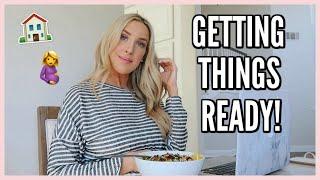 GETTING THINGS READY! PREGNANCY & NESTING VLOG | OLIVIA ZAPO