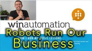 How I Run My Music Lessons Business with WinAutomation Software Robots