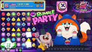 Rumble PARTY Color Climb+Square Matches/ Play 6 Games/Match Masters