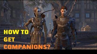 [ESO Blackwood]How to get companions