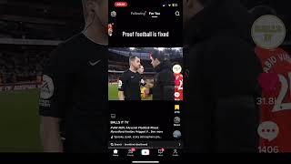 SNM #Footballfixed #Arsenal #VAR #PLTitlerace #AFC #COYG