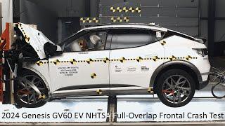 2023-2025 Genesis GV60 EV NHTSA Full-Overlap Frontal Crash Test