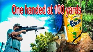 Shooter1721 soda can challenge at 100 yards???