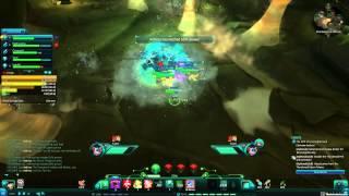 Corruption First kill of Aethros (Wildstar Open Beta) [PT Audio]