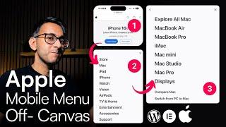 Build your Apple Mobile Menu with Off Canvas