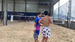 Treino de Beach Tennis em Balneário Camboriú - Parte 2 - Vini/Baran/Nacho/Tavares