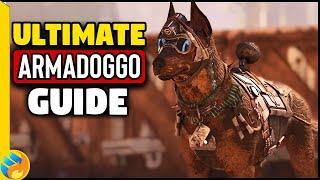 ULTIMATE ARMADOGGO Guide - 12 Different Saddles, Abilities & Taming | Ark Survival Ascended |