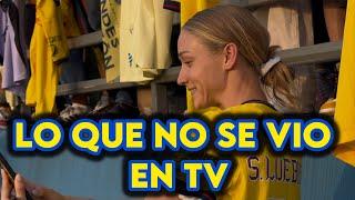 América Femenil: Lo que no se vio del partido entre las Águilas y el Puebla Femenil.