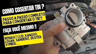 PASSO A PASSO COMO CONSERTAR TBI CORPO DE BORBOLETAS DO RENAULT CLIO LOGAN SANDERO DUSTER KANGOO?