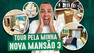 TOUR PELA MINHA NOVA MANSÃO 3 (Nosso Quarto, Closet e Quartos de Hóspedes)