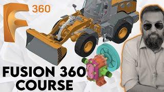 Learn Fusion 360 in 2.25 Hours Complete Course for Beginners! - 2023 EDITION