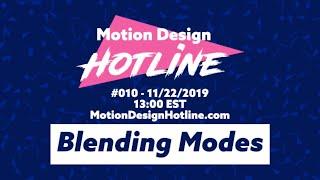 Motion Design Hotline #010 - Stand out Blending Modes