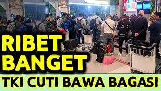 TKI YG MAU CUTI YG TRANSIT DI JAKARTA HARUS PINDAH TERMINAL SEBAIKNYA JANGAN BAWA BAGASI BANHAK