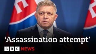 Robert Fico: Putin and Biden condemn attack on Slovakia PM | BBC News