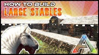 Equus Stable How To Build | Ark Survival