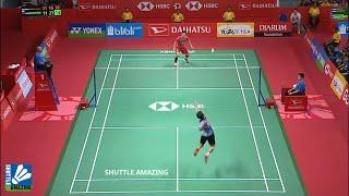 Anthony Ginting Power smash to beat Chen Long | Anthony Ginting vs Chen Long