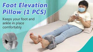 Foot Elevation Pillows Ankle Heel Elevator Wedge Foot Support Pillow Medical Ankle Cushion