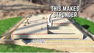 How to Frame a STRONG Floor for a 8x12 Shed