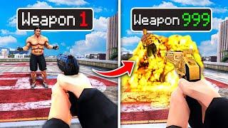 Upgrading GUNS To GOD GUNS In GTA 5 RP.. (Mods)