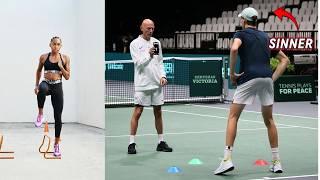 Pro Player Tennis Agility & Speed Drills [Quickness Training For Tennis ]