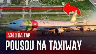 O Airbus A340 que pousou FORA da pista em Guarulhos  | EP. 1288