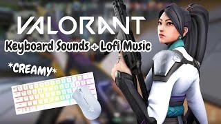 VALORANT | *CREAMY* Keyboard Sounds (ASMR Gaming)