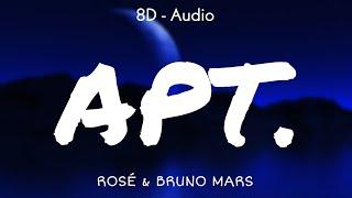 ROSÉ & Bruno Mars - APT. (Lyrics) 8D - Audio