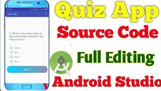 How to Create simple Quiz App in Android Studio
