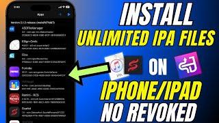 Sideload Unlimited IPA on iOS 18 ! Fix Sidestore 3 App Limit | No Jailbreak/No PC