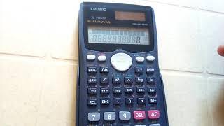 To check if your calculator CASIO fx-991MS is original