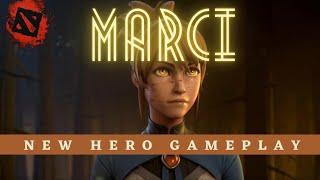 MARCI New Hero Short Film DOTA 2 - ARTEEZY GAMEPLAY