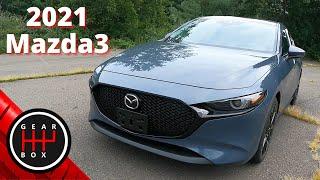 2021 Mazda 3 Premium Hatchback // Luxury AND a Manual Transmission // Better Than Civic and Corolla?