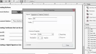 Creating a Clear Form Button in Adobe Acrobat Pro