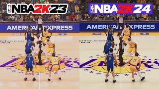 NBA 2K24 vs NBA 2K23 Full In-Depth Comparison Review (PS5)