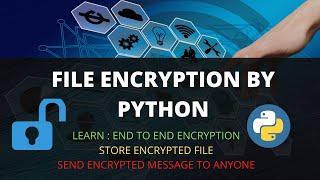 File encryption and decryption  by python // EASY TUTORIAL