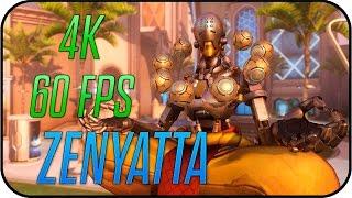  Overwatch - Zenyatta Classic - Animated Desktop Wallpaper 4K 60fps 