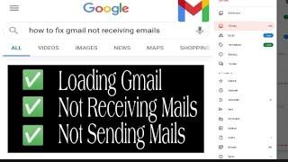 GMAIL APP NOT RECEIVING EMAIL - LATEST 2020 SOLVED