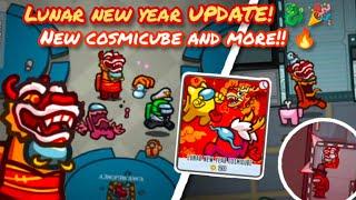 AMONG US LUNAR NEW YEAR UPDATE IN HERE!!  New Cosmicube + Skins and MORE!!