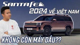 Hyundai Santafe 2024 lộ diện tại Việt Nam: sẽ BỎ máy dầu sang máy 2.5 Turbo? Giá dự kiến từ 1 tỷ5 ?