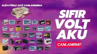 Ölmüş Akü Böyle Canlanır - Sıfır Volt Veren Akü Canlanırmı?  #aliusta #alifatör #keşfet #aku